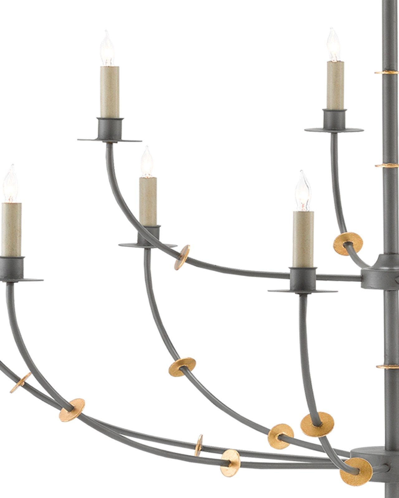 Balladier Gray Chandelier